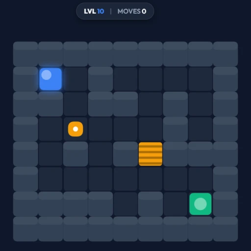 Block Slide: Maze Escape